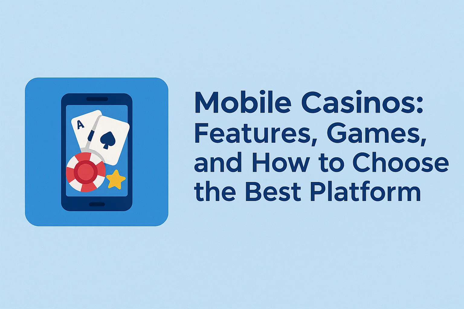 Mobile Casinos: Features, Games, and How to Choose the Best Platform