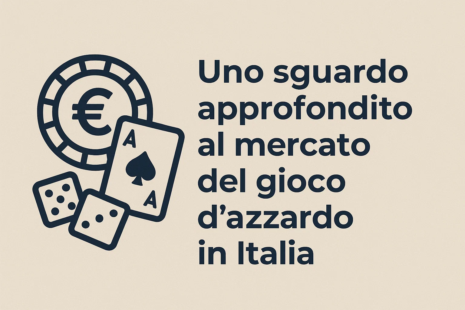 Uno sguardo approfondito al mercato del gioco d'azzardo in Italia